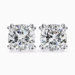 VALANOVA 18Kt White Gold 3 Carat Lab Grown Diamond Studded Studs - 1.65 g-picture-28