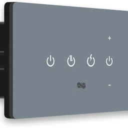 iotics Smart Touch Switch for 3 Light & Dimmer, Remote, Mobile App, Alexa & Google Home Smart Switch-picture-42
