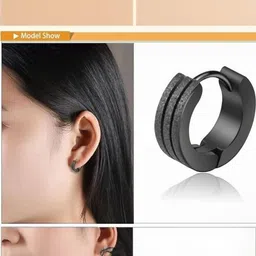 HOUSEOFTRENDZZ Contemporary Hoop Earrings-picture-35