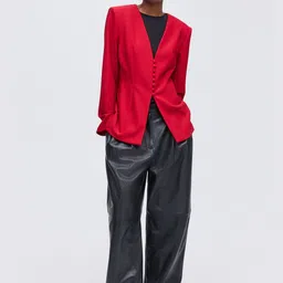 H&M Collarless Hourglass Blazer-picture-53