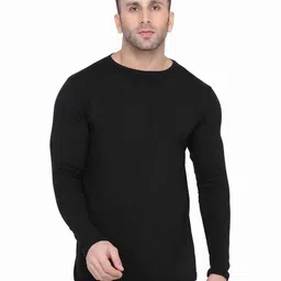 Blisstone Men Solid Round Neck Slim Fit T-shirt-picture-26