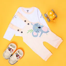 V-Mart Infant Printed Knit-Knit Round Neck Coordinated Sets-image-0