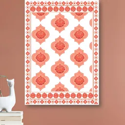 nestroots Pink & White Floral and Botanical  Wooden Wall Art-image-0