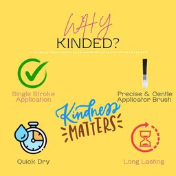 KINDED Glitter Long Lasting Nail Paint - 9 ml - Sparkle Topaz 44 image 5