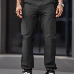 Maniac Men Comfort Regular Fit Trousers-picture-35