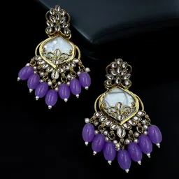 Women Click Geometric Drop Earrings image 5