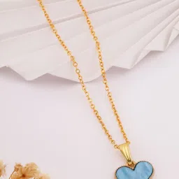 SZN Set Of 2 Gold-Plated Star Shaped Pendants With Chains image 2