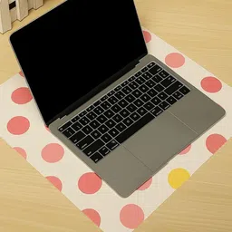 TASKHOUSE 2-Pcs White & Pink Polka Dot Printed Drawer Organiser image 3