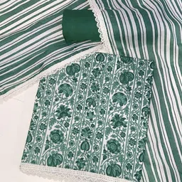 QAIYNAT Printed Pure Cotton Unstitched Dress Material-picture-17