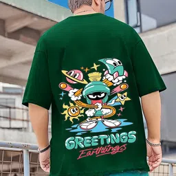 Kushi Flyer Men Printed Applique T-shirt-picture-31