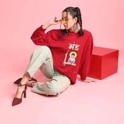 Bene Kleed Women Printed Sweatshirt image 3