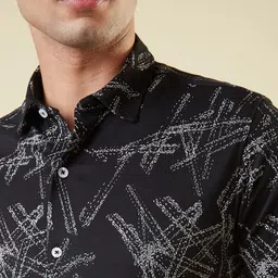 Status Quo Men Standard Printed Casual Shirt image 2