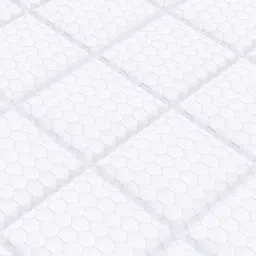 USHA SHRIRAM Grey & White Quilted Cotton Orthopedic Single Size Mattress image 5