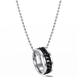 shobhram Stainless Steel Pendant with Chain-picture-33