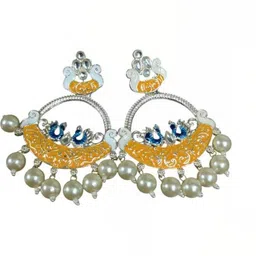 MYSTERIOUSMART Contemporary Drop Earrings image 2