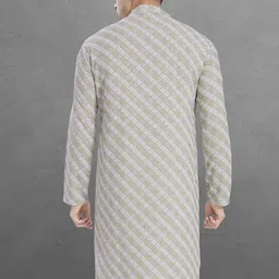 DIVISIVE Men Embroidered Chikankari Kurta image 4