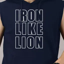 LEON Men Printed Hooded Sweatshirt image 2