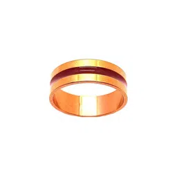 Dynamic Retail Global Set of 2 Rings for Men & Women, Green-Gold Alloy Ring () image 2