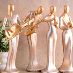 Zart Gold-Toned Figurine Showpiece-picture-16