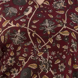 mad fury Floral Print Cotton Top image 3