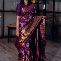 ZIKARAA Woven Design Zari Saree-picture-13