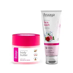 Anaaya Cosmetics Set Of 2 Moisturising Body Butter & Face Wash- 100 ml Each-image-9