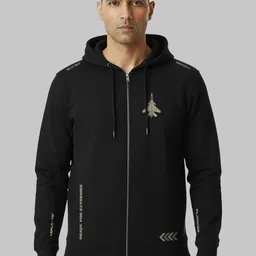 DEPLOYED Men Printed Hooded Sweatshirt-picture-10