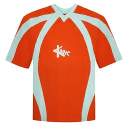 KNN Calcutta Unisex Colourblocked Drop-Shoulder Sleeves Monochrome T-shirt image 5