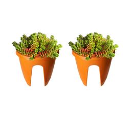 go hooked Railing Planter Hanging Pots for Plant-picture-38