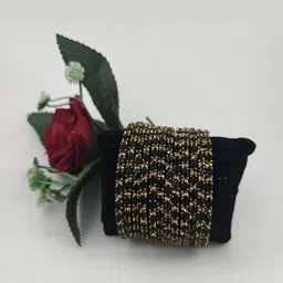 Navika Fancy Glass Bangles Set Of 12 Artificial Stone Studded Bangles-picture-27