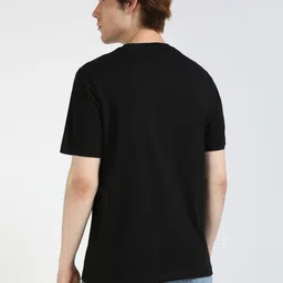 Tommy Hilfiger Men Solid Round Neck Cotton T-shirt image 3