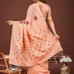 KALINI Ethnic Motifs Woven Design Zari Saree image 4