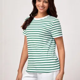 Imsa Moda Women Polyester Tshirts image 2