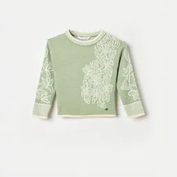 ELLE Girls Floral Printed Pullover-picture-14