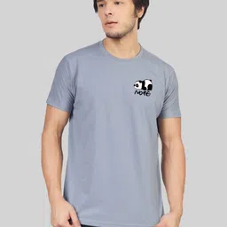 Greylongg Men Printed Applique T-shirt image 1