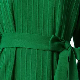 Trendyol Cuffed Sleeves A-Line Midi Dress image 2