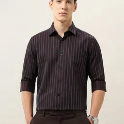 Arrow Men Striped Formal Shirt-image-16