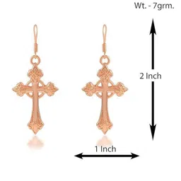 DZINETRENDZ Geometric Drop Earrings image 3