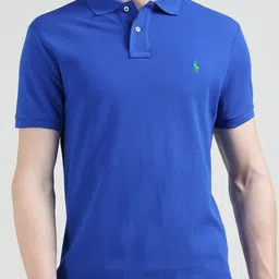 Polo Ralph Lauren Polo Collar Slim-Fit Pure Cotton T-Shirt-picture-13
