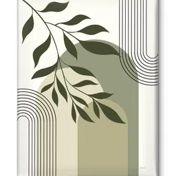 SAF White Canvas Wall Paintings image 5