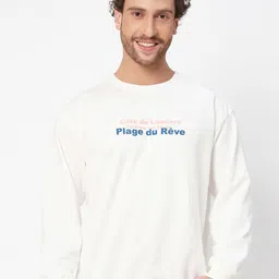 Mast & Harbour Men Printed Sweatshirt image 3