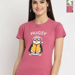 Tromko Women Typography Printed T-shirt-picture-34