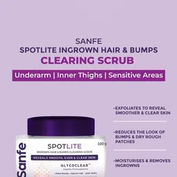 Sanfe Set Of 2 Spotlite Sensitive Areas Body Scrub - 100g Each image 4