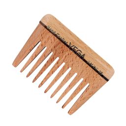 VEGA Wide Tooth Wooden Comb (HMWC-05)-picture-16