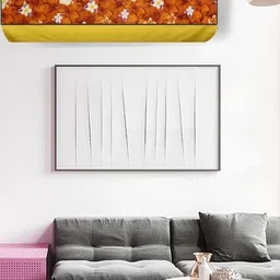 The Furnishing Tree Split AC Cover Set of Indoor and Outdoor Unit Used for 1 Ton Bluestar YATU Flor image 3