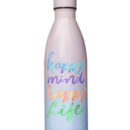 Speedex Pink & Blue Single Stainless Steel Printed Water Bottle-picture-22
