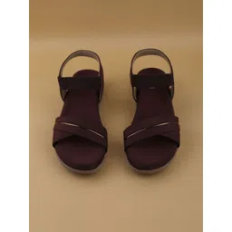 Ozuri Women Open Toe Flats With Backstrap image 5