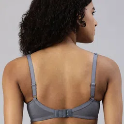 BLOSSOM Women Solid Full Coverage Non padded Wired Bra image 3