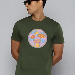 KaamBhari Graphic Printed Round Neck Pure Cotton T-shirt-picture-28