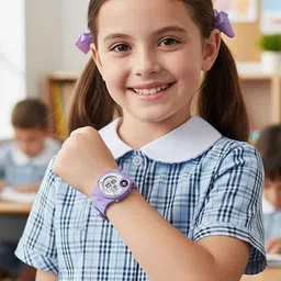 Time Up Girls Dial & Bracelet Style Straps Digital Multi Function Watch D2323-4 image 3